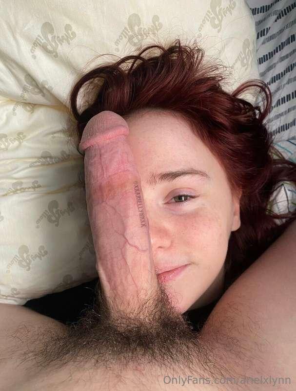 me & my boyfriends cock that takes up my whole face 

wanna ..