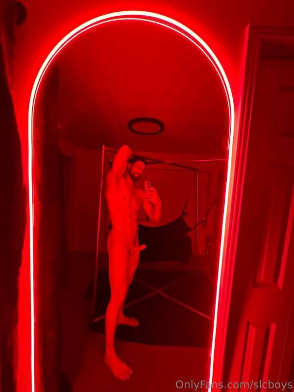 Anyone in need of a little red light therapy? 