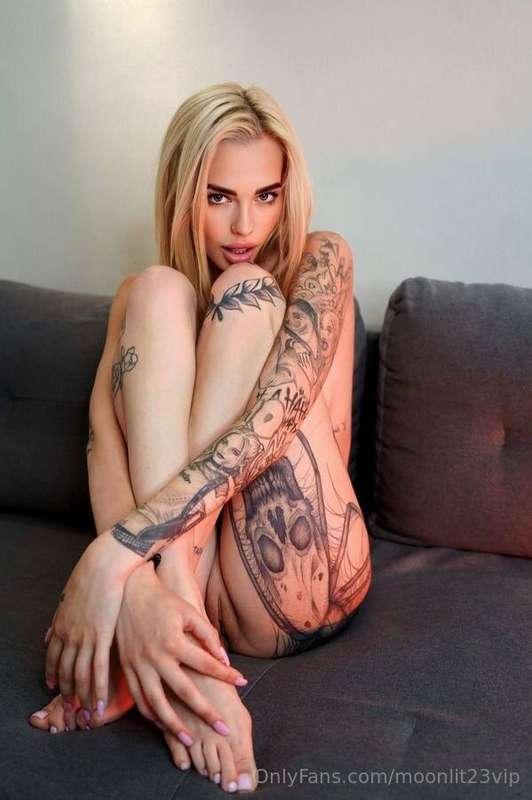 **Tattooed baby ****@tatyanakissyou**** has the best natural..