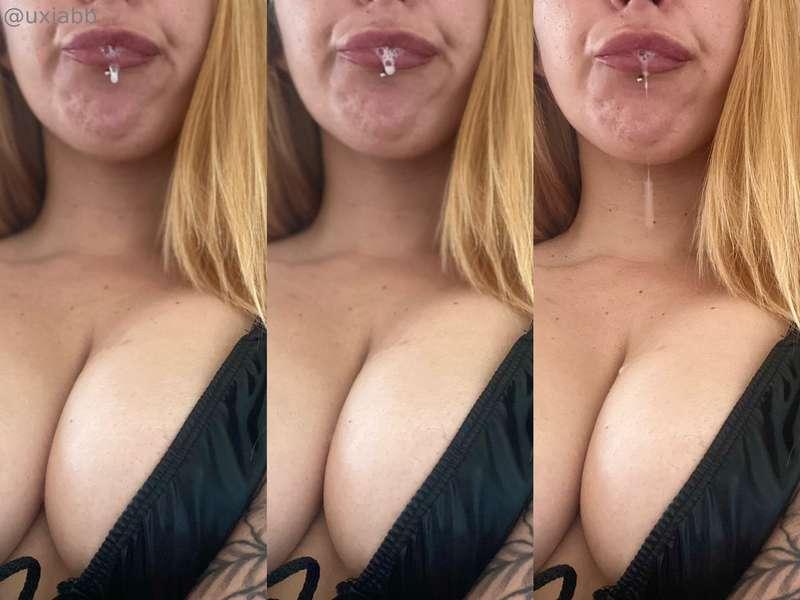 I know you're dying for me to spit in your face and all over..