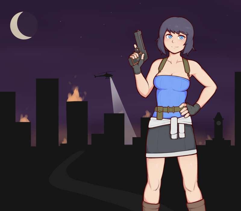 RE3 retrospective art!