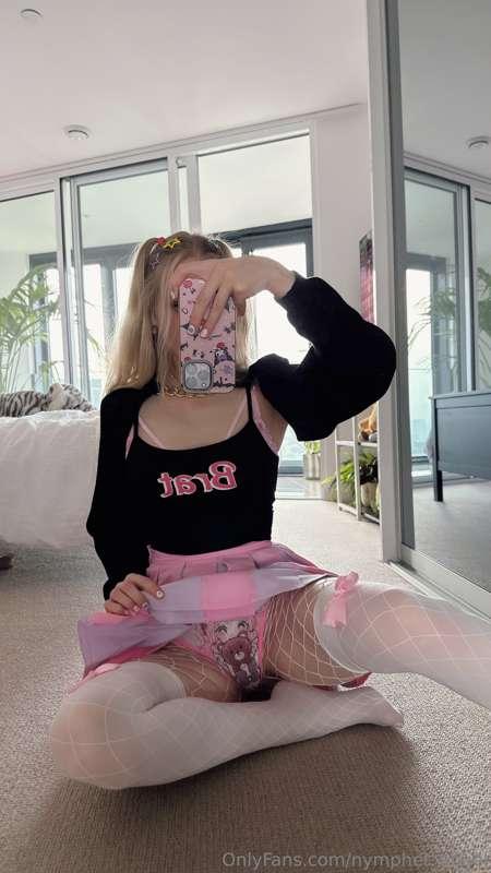 Wanted to show you my cute little panties 🙈💕