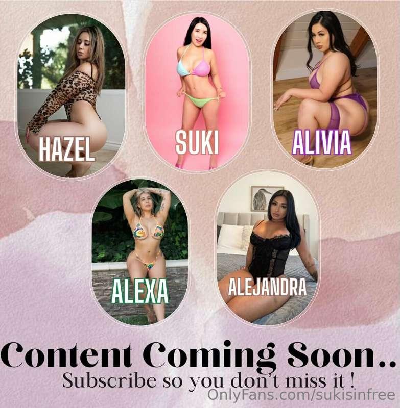 # ‼️ Content Night ‼️
I’ll be together with these hot ass gi..