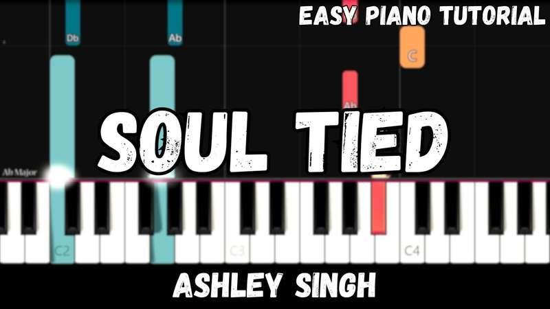 Easy MIDI - Ashley Singh - Soul Tied (Atlantic Notes Arrangement + Tempo + Colors + Key)