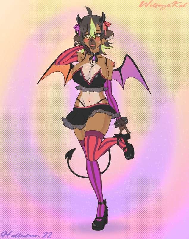Hyena Harem Halloween Alexa ver.