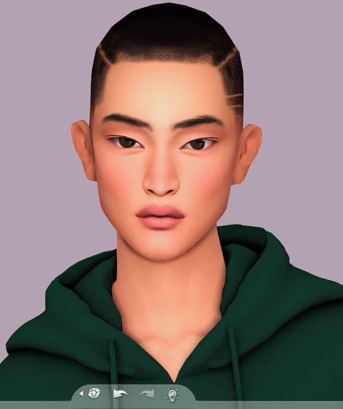 👹first male skinblend WIPs yaay