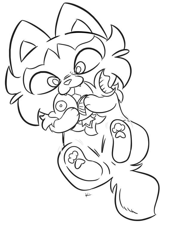 Sprigatito Coloring Sheet