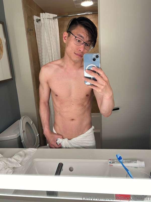 Just a tease for towel Tuesday 😘
