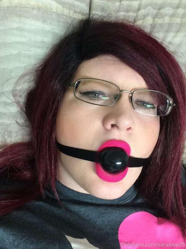 Throwback to when i had a ball gag