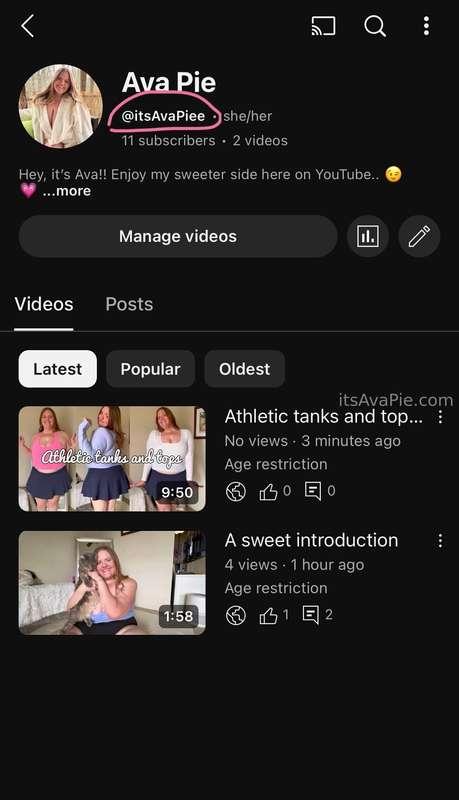 You can check out my new YouTube channel where I plan to upl..