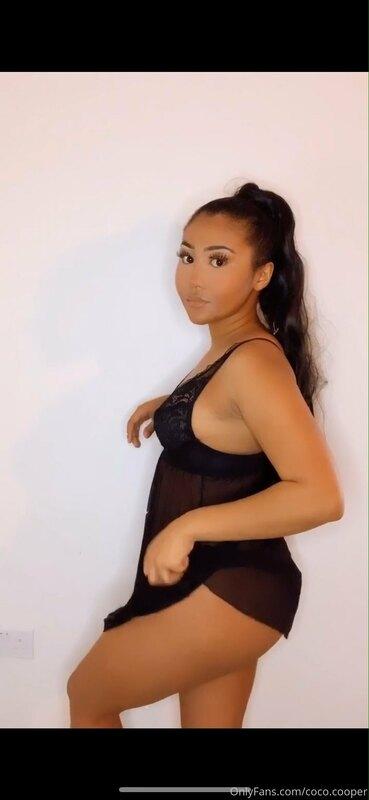 This little nighty would look better on the floor don’t you ..