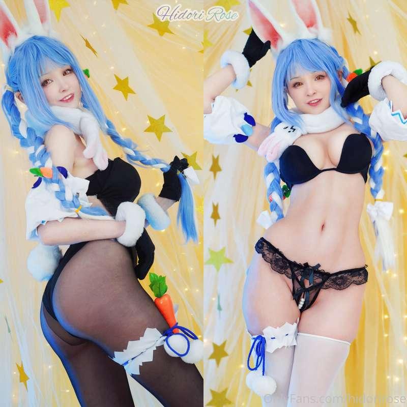 Peko Peko! Pekora Usada-chan cosplay and the versions that I..