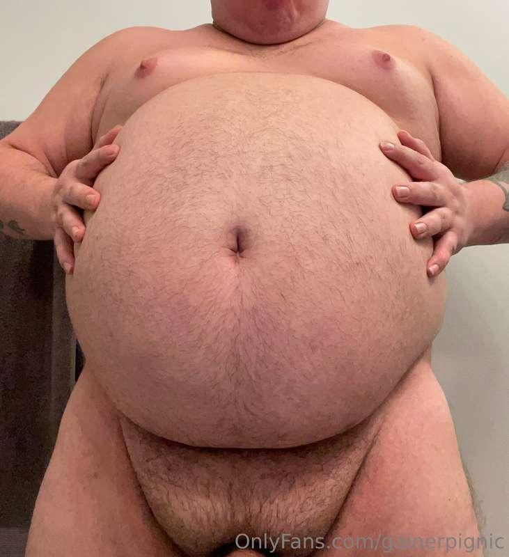 I need you to make this belly double in size😋