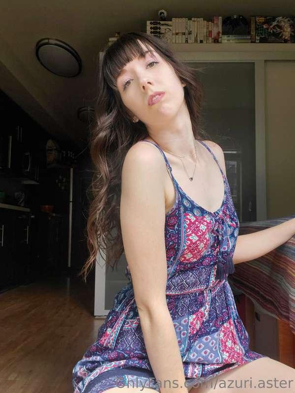 It's too hot to wear anything except my favorite sundress ho..