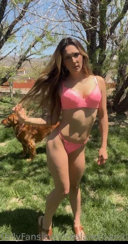 out and about 👙💗