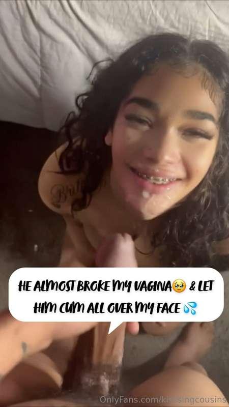 Breaking my Vagina 🐱🍆This is the biggest BBC I’ve taken and ..