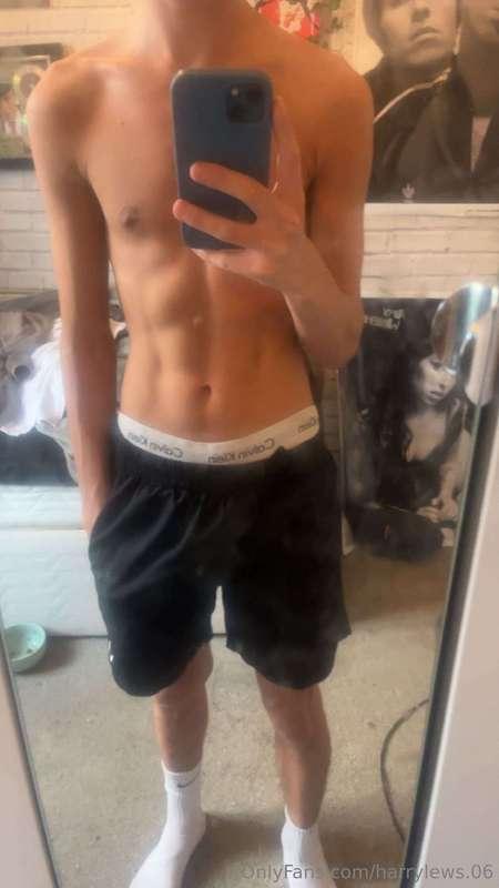 I think you want to taste my abs!