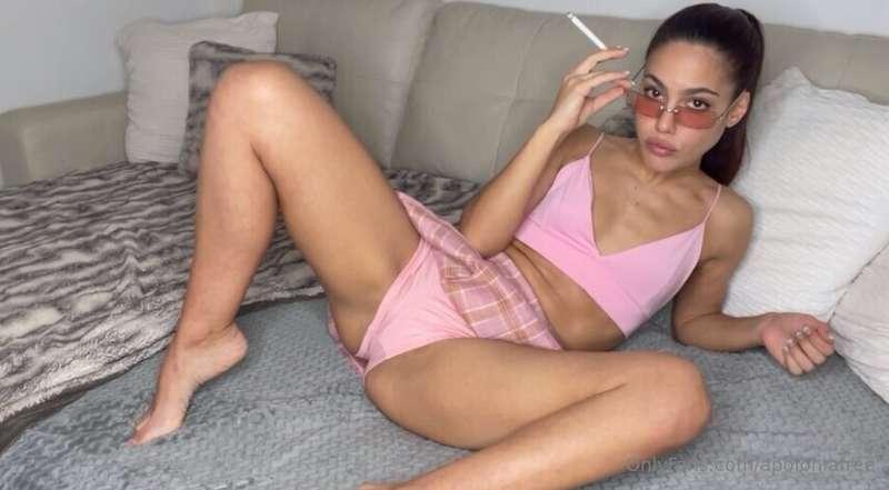 🎀 SMOKING AND I MASTURBATE IN MY PINK OUTFIT 🎀 2 VIDEOS💥With..