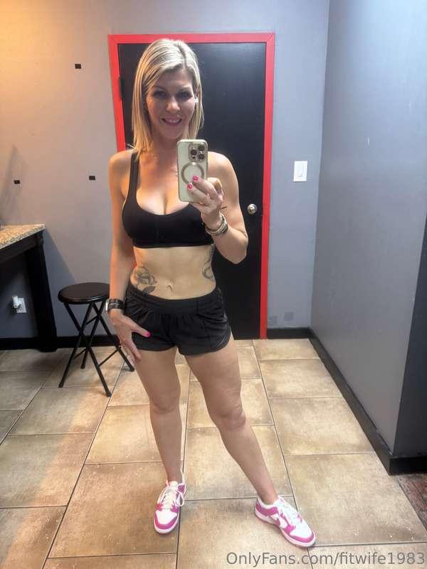 Felt cute at the gym today.My titties did some tittying 