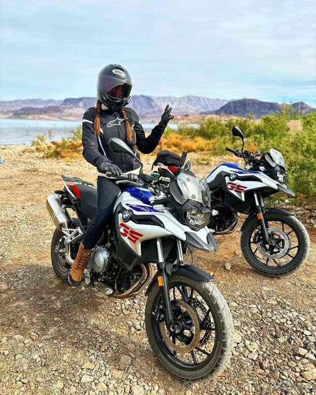 I took the GS off road today for the first time - it was so ..