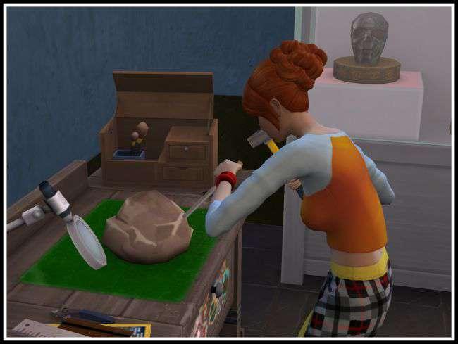 New Mod "Extract Fossils at the Archaeology Table"