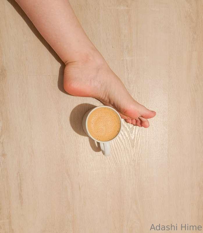 What do you want with your coffeet ? Tickle, lick or massage..