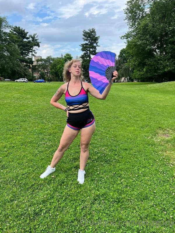 Bi-pride and proud 💖💜💙