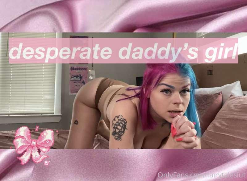 😩 DESPERATE DADDY’S GIRL 😩

when daddy’s away, all i do is f..