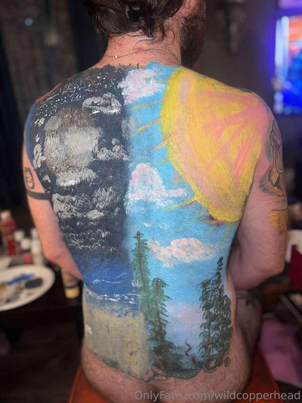 Got painted tonight.