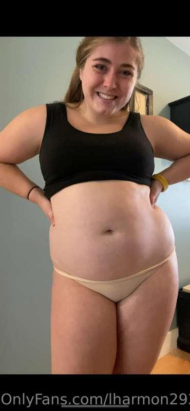 Stretch marks are coming in everywhere. And my underwear bar..