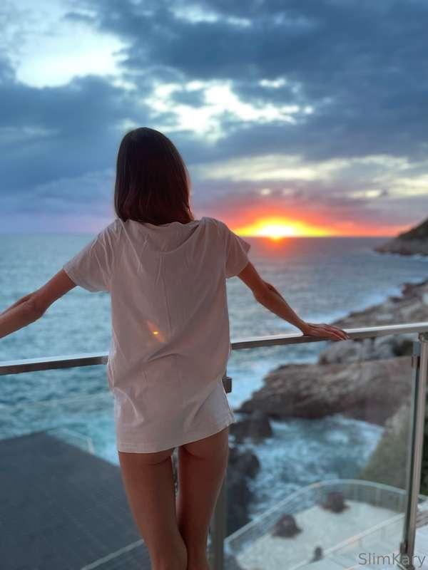 I think it's the perfect end to this day! I wonder how your ..