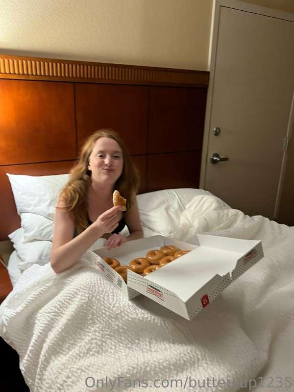 Sometimes you just gotta sit back, relax, and enjoy a Krispy..