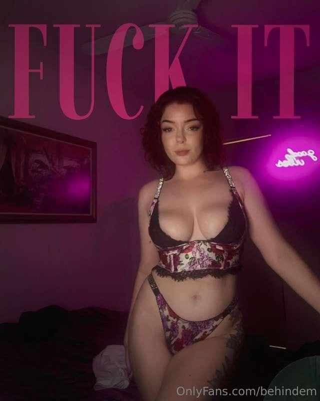 fuck it! fuck me! fuck you! my vip page is 50% off right now..