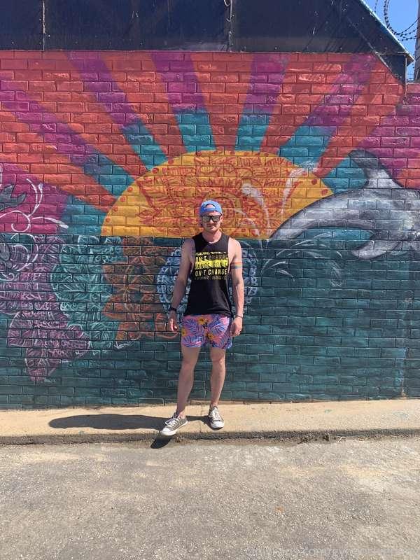 Hiking gets me hot and cheeky