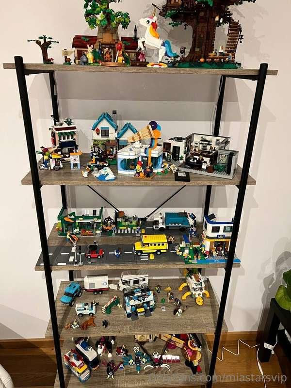When I'm really bored 😭 I usually reassemble the Lego sets I..