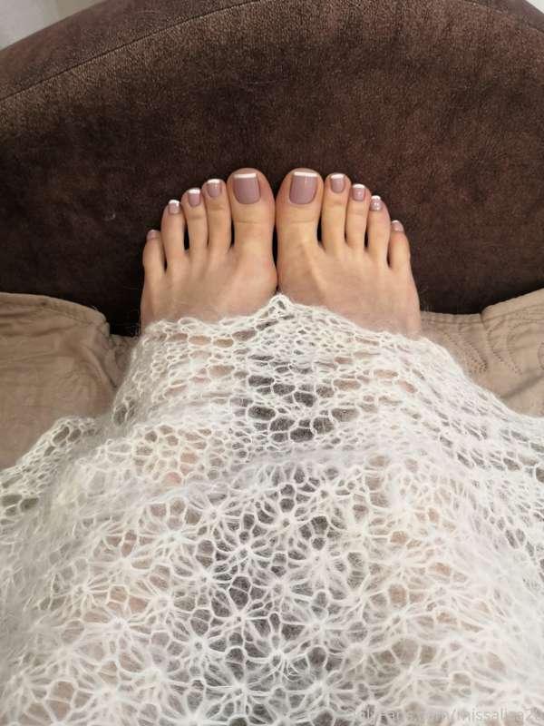 Fresh french pedi😍