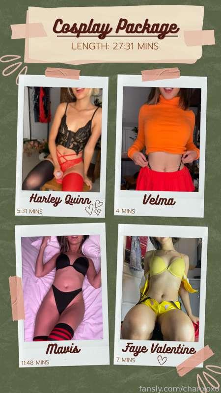 I just sent out this discounted bundle!! Check your DMs to watch me squirt while cosplaying as some of your favorite characters 🤤

#fyp #cosplay #sale