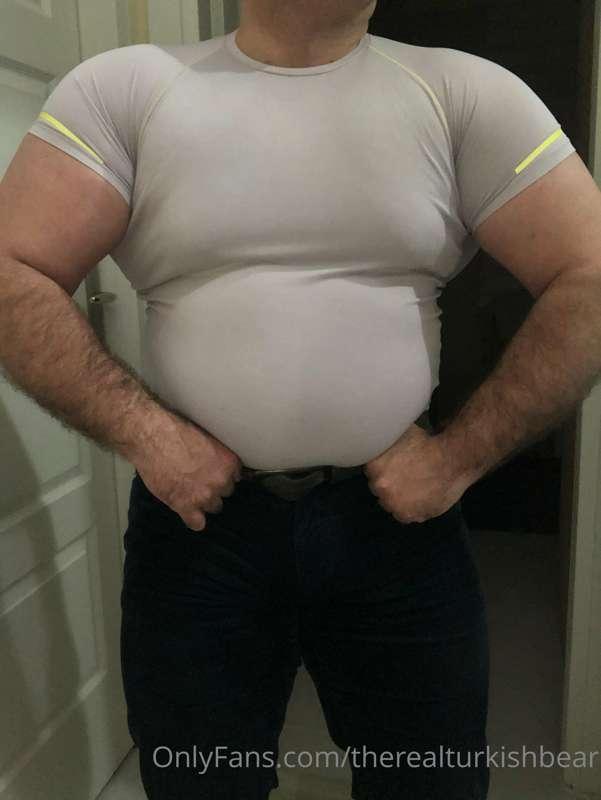 It requested more than once... Me in tight clothes.

I will ..