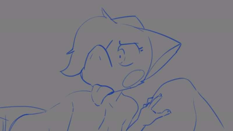 Animation rough progress