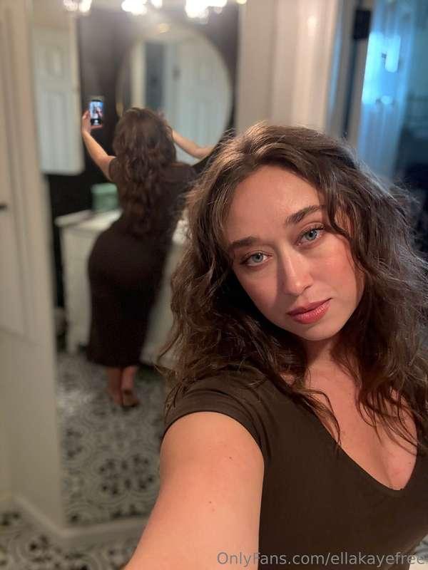 All dressed up just to stay home (I actually didn’t want to ..