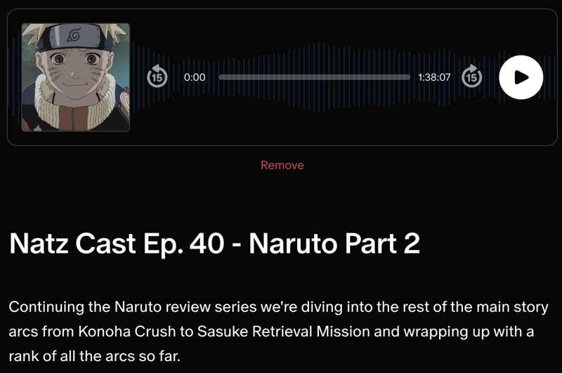 Naruto Natz Cast Part 2 Is Up