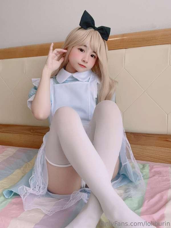 Alice cosplay 🩵🤍