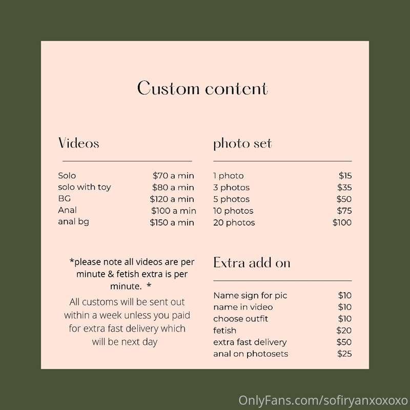 Accepting custom video orders today ONLY 💕🥰
Send me a DM wit..