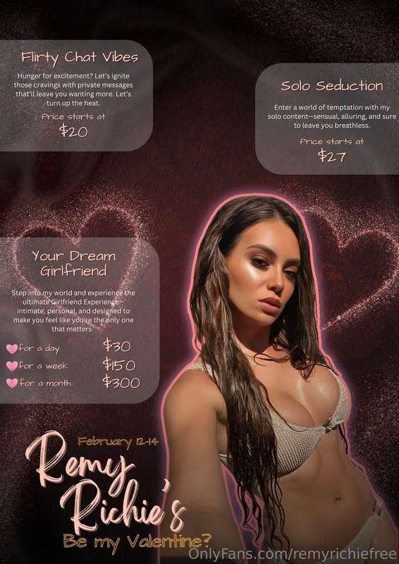 This Valentine’s, let me spoil you with something unforgetta..