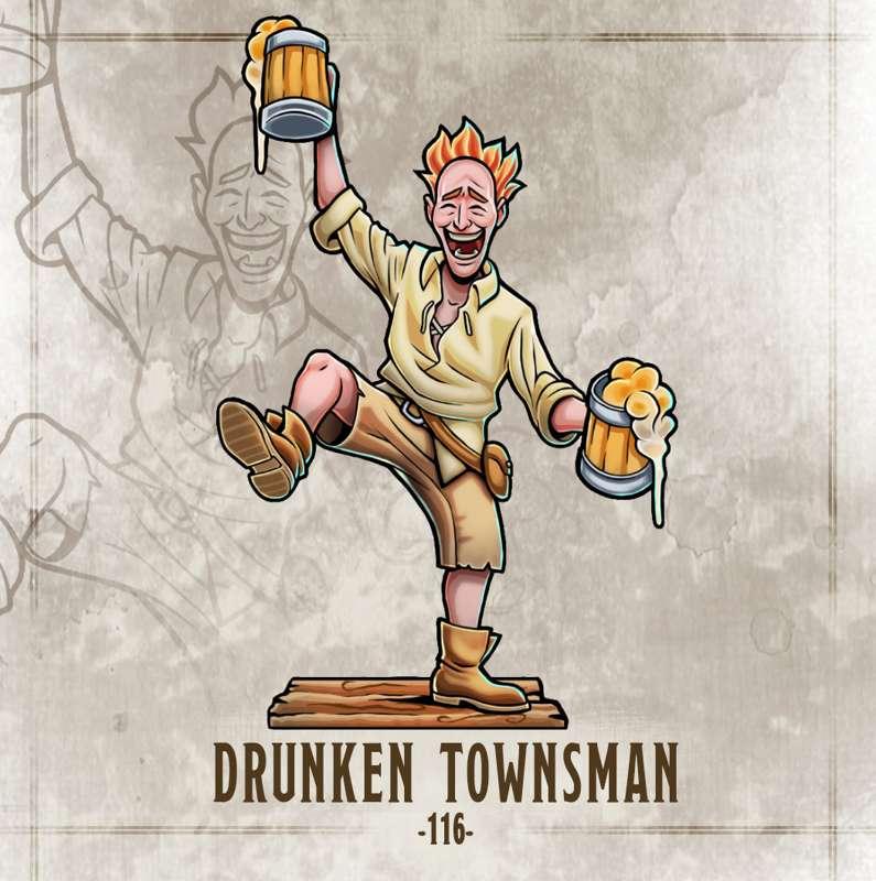 #116 Drunken Townsman !