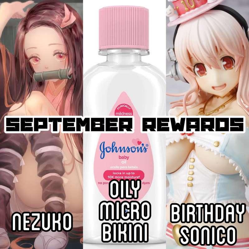 September Rewards!! 💙💙