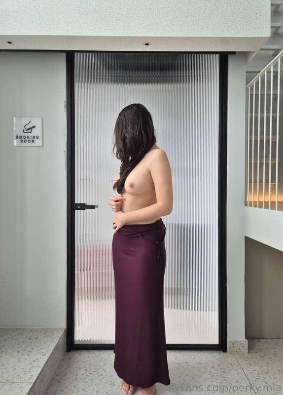 going for a classier look with this dress, do you guys prefe..