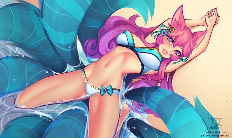 Spirit Blosson Ahri bikini version (LOL)