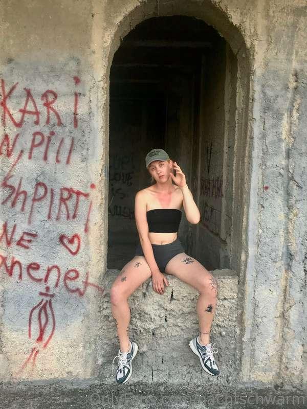 Heute habe ich ein Haus gefunden, welches noch nicht fertig ..