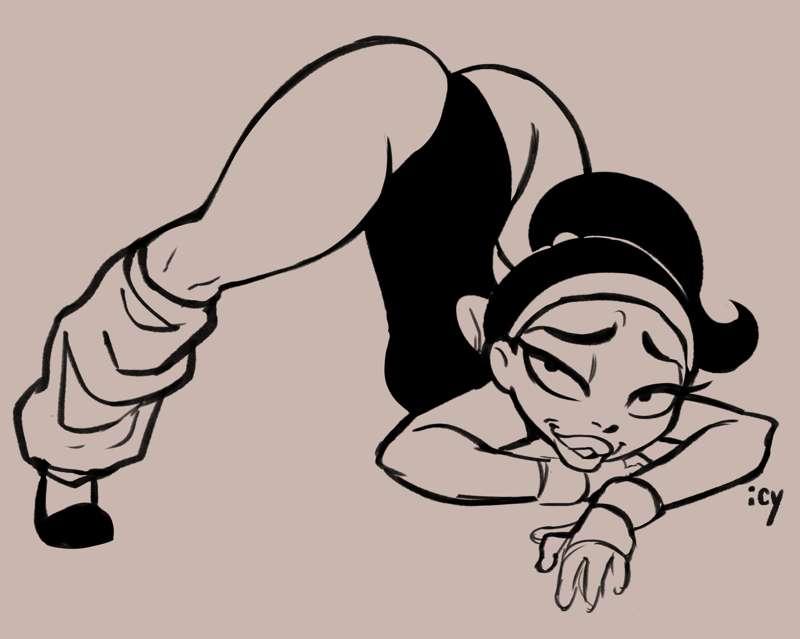 Kimiko Jack-O Pose [WIP]